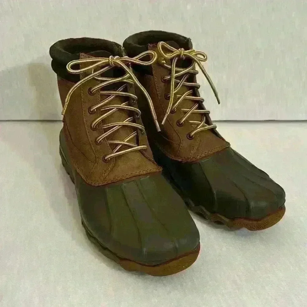 Sperry Brewster Waterproof Memory Foam Lace Up Ankle Boot NWOB Mens Size 10.5